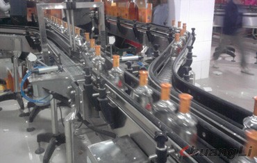 安徽含山運(yùn)漕酒廠(chǎng)（塑鋼板鏈輸送）